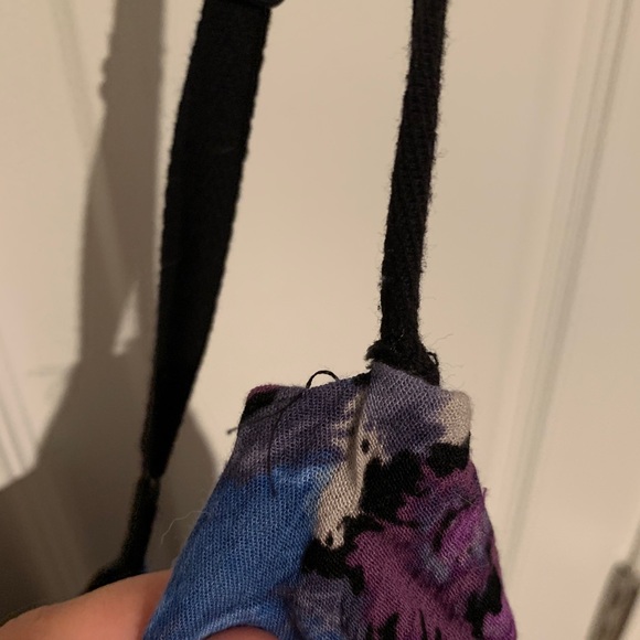 Free People floral keyhole open back tank - Picture 6 of 6